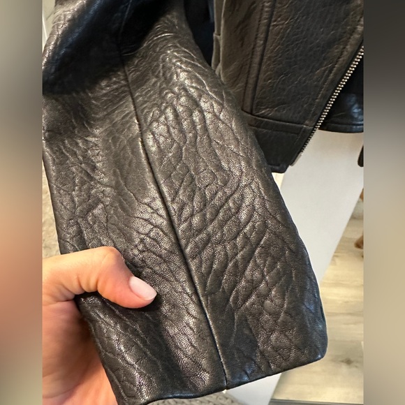 Mackage leather moto jacket - Picture 4 of 6